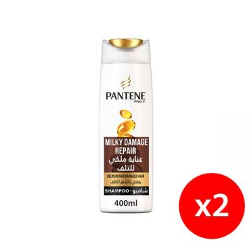 Pantene Shampoo Milky Damage 2x400ml