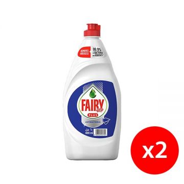 Fairy Dish Wash Core Plus+ Antibacterial 2x600ml