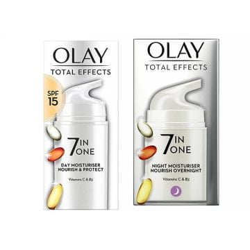 Olay Day Cream Total Effect 50gm+night Cream 50ml