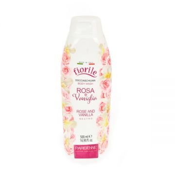 Parisienne Fiorile Bodywash - Rose&vanila 500ml