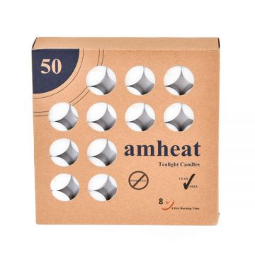 Amheat Tealight Candle 50S