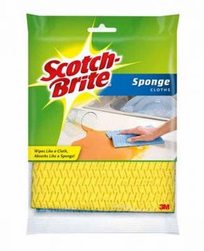 3M Scotch Brite Sponge Cloth Classic X5