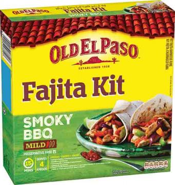 Old El Paso Barbeque Fajita Kit