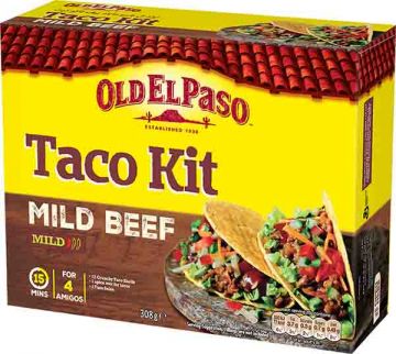 Old El Paso Taco Kit Mild Beef