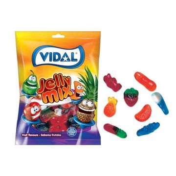 Vidal Jelly Mix Candy 100gm