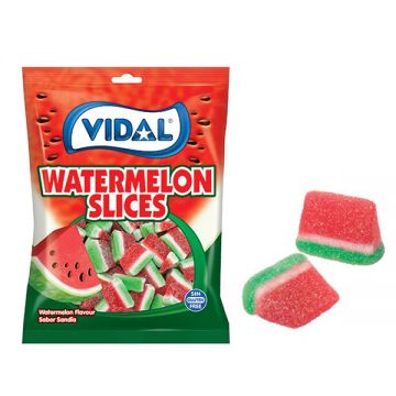 Vidal Watermelon Slices Candy 100gm