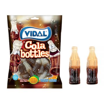 Vidal Cola Bottles Jelly Candy 100gm