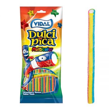 Vidal Dulci Pica Rainbow Candy 100gm