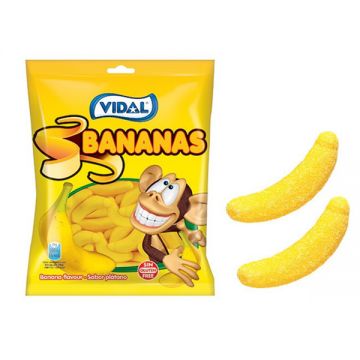 Vidal Bananas Jelly Candy 100gm