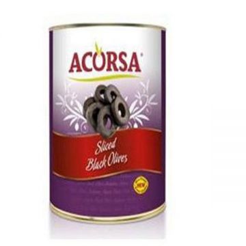 Acorsa Olives Black Sliced