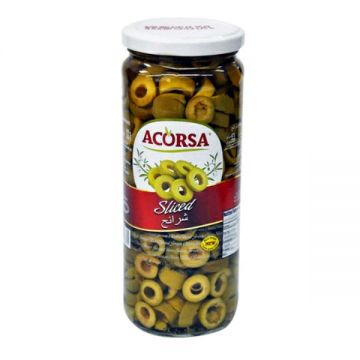 Acorsa Sliced Green Olives