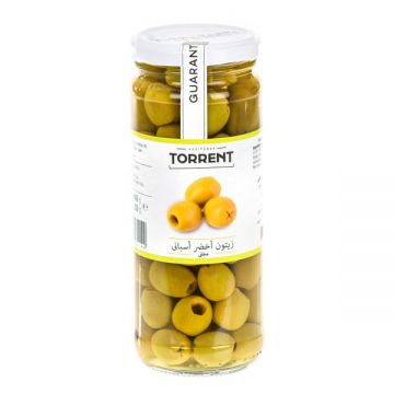 Torrent Pitted Green Olives 440gm