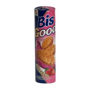 Alvein Bisgood Biscuit With Strawberry Cream 140gm