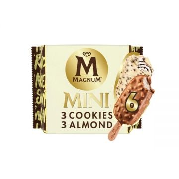 Magnum Mini Ice Cream Cookies & Almond 345ml