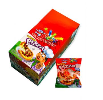 Funny Bear Gummy Jelly Pizza 24x15gm