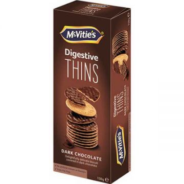 Mcvities Biscuit Thins Dark