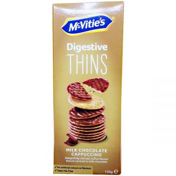 Mcvities Biscuit Thins Cappuccino