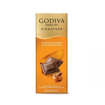 Godiva Almond Honey Chocolate Tablet