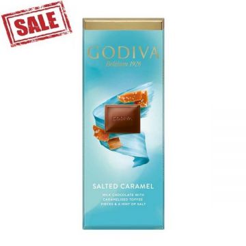 Godiva Sea Salt Caramel Chocolate Tablet