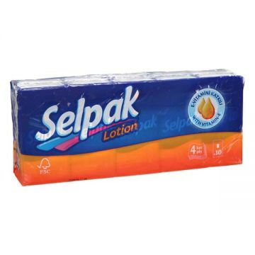 Selpak Hanky Lotioned 10