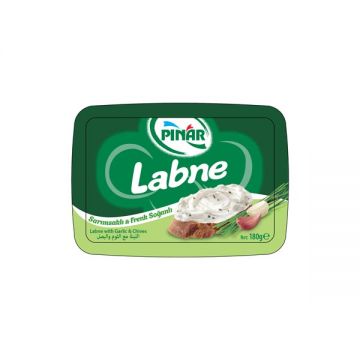 Pinar Labneh With Garlic&chieves 180gm