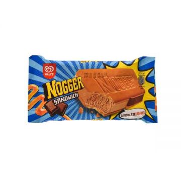 Walls Nogger Sandwich Choco Caramel 145ml