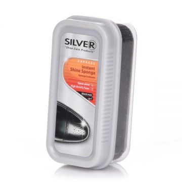 Silver Shine Spounge Black Large 1