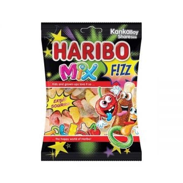 Haribo Kids Fizz Mix Jelly 160gm