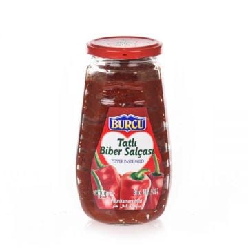 Burcu Pepper Paste Mild Sweet 600Gm