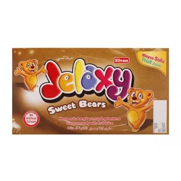 Elvan Jelaxy Sweet Bear Candy 24x20gm