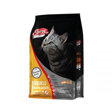 Energy Adult Cat Food With Chicken 500gm