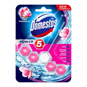 Domestos Rimblock Power 5 Pink 55gm