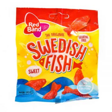 Cloetta Red Band Swedish Fish 100gm