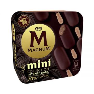 Magnum Mini Dark Ice Cream 6x55ml