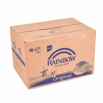 Rainbow Evaporated Milk Original Vit D 170gm Box Of 96