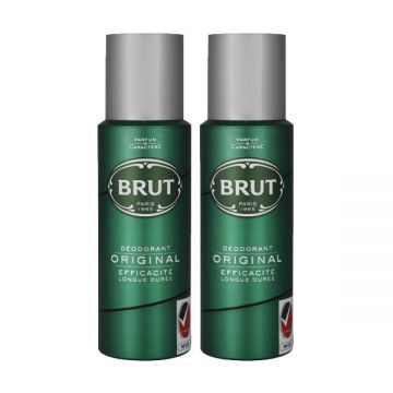 Brut Deodorant Spray 2x200ml