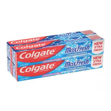 Colgate Max Fresh Clean Mint Toothpaste 4x75ml