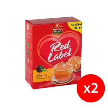 Brooke Bond Red Label Asian Tea 2x400gm