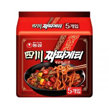 Nong Shim Chapaghetti Spicy Noodles 5x137gm