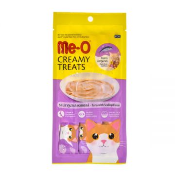 Me-o Creamy Cat Treats Tuna With Scallop 60gm