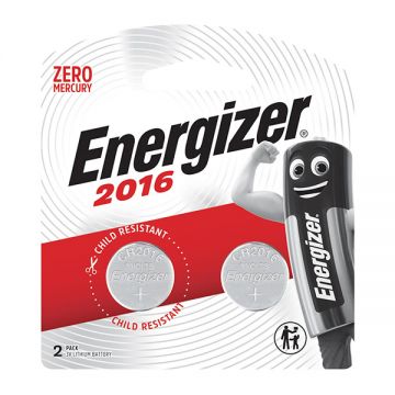 Energizer Lithium Battery Cr2016 -bp2