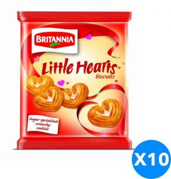 Britannia Little Hearts Pouch