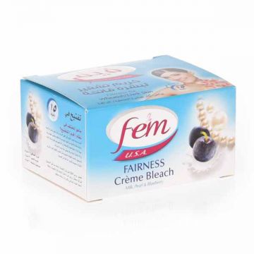 Fem Fairness Crème Bleach Milk Blueberry 50Gm