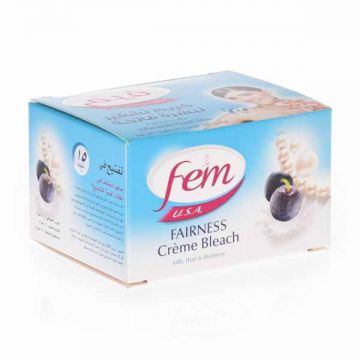 Fem Fairness Crème Bleach Milk&Blueberry 100Gm