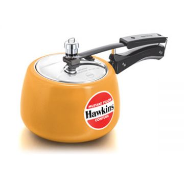 Hawkins Contura Pressure Cooker 3 Liter Yellow