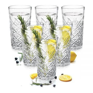 Milton Braley Glass Tumbler 6x285ml