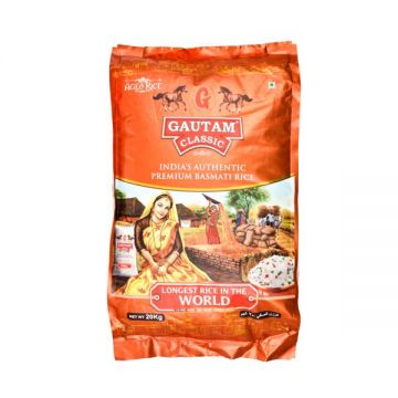 Gautam Classic Premium Basmati Rice 20kg