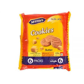 Mc Vities Butter Cookies 6x68gm