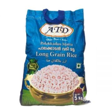 Atd Palakkadan Long Matta Rice 5kg