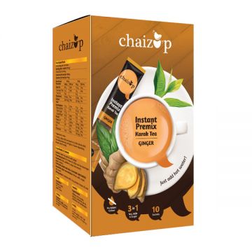 Chaizup Instant Premix Karak Tea With Ginger 20gm